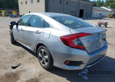 2019 Honda Civic Lx from USA, damaged, VIN 2HGFC2F66KH507333